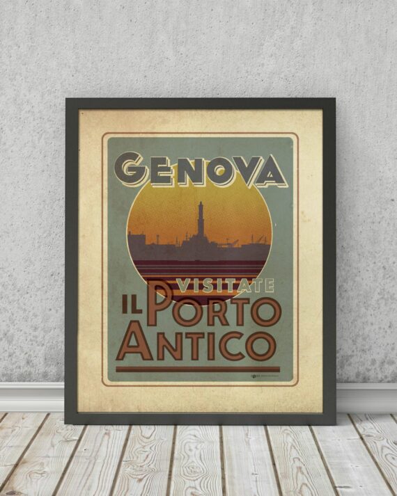 Genova Porto Antico | STAMPA | Vimages - Immagini Originali in stile Vintage